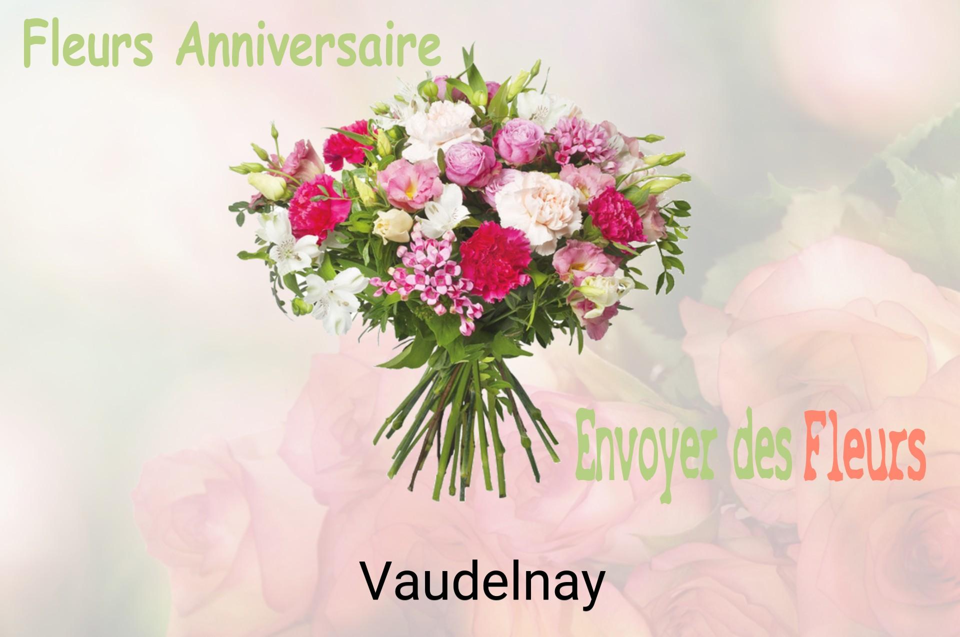 Bouquet de fleurs d’anniversaire livré à Vaudelnay