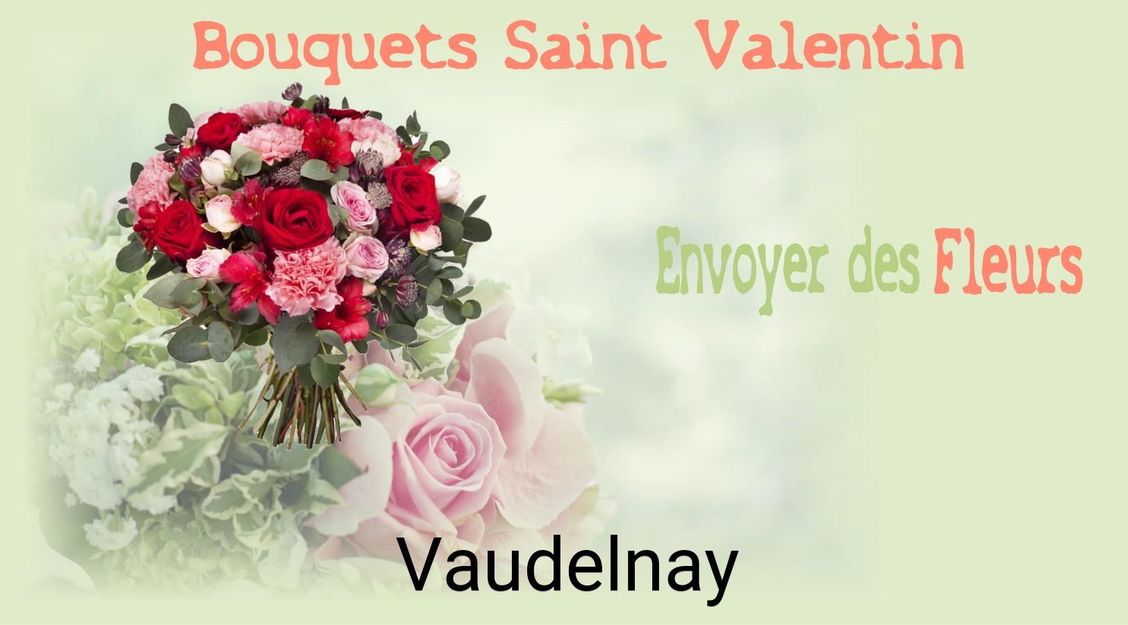 Roses de Saint-Valentin livrées à Vaudelnay